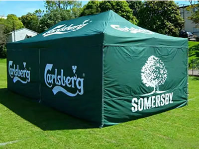 Carlsberg 3×6m Custom Outdoor Exhibition Tent — A New Stage for Brand Promotion