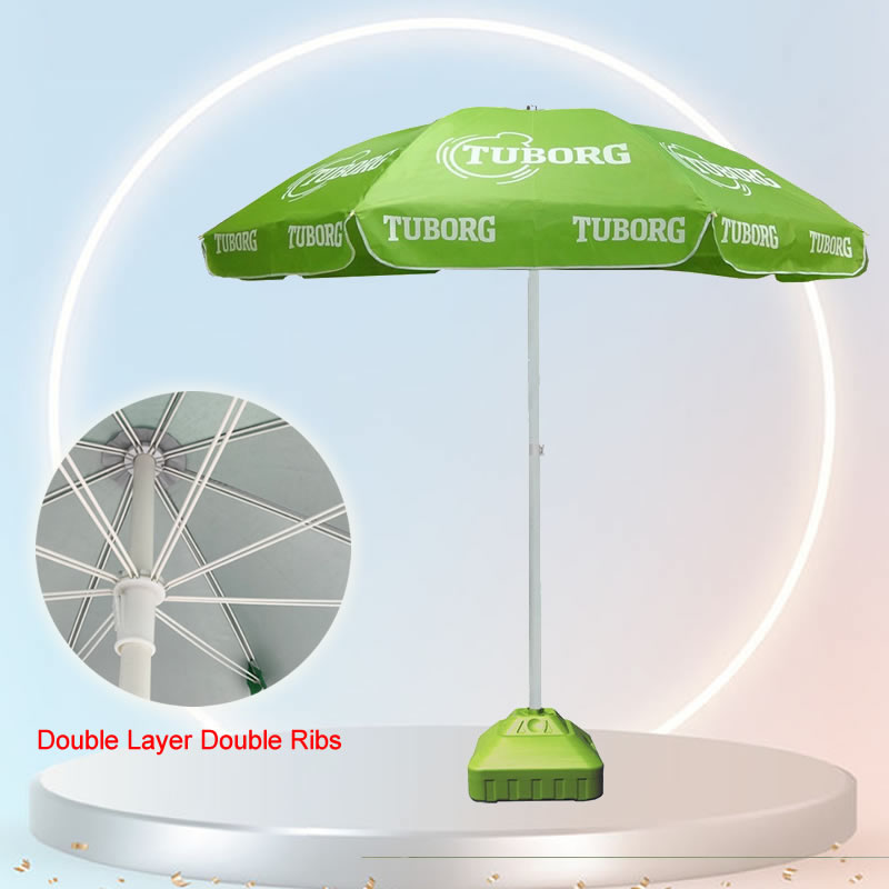 Double-layer Dual-rib umbrella