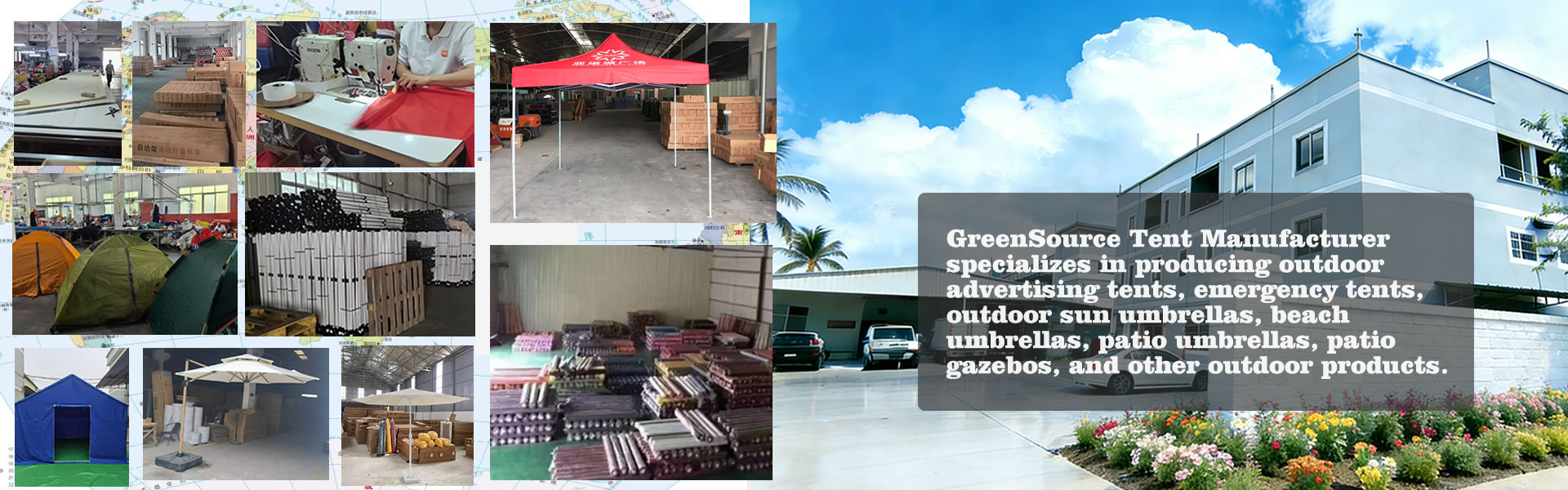 GreenSource tent factory