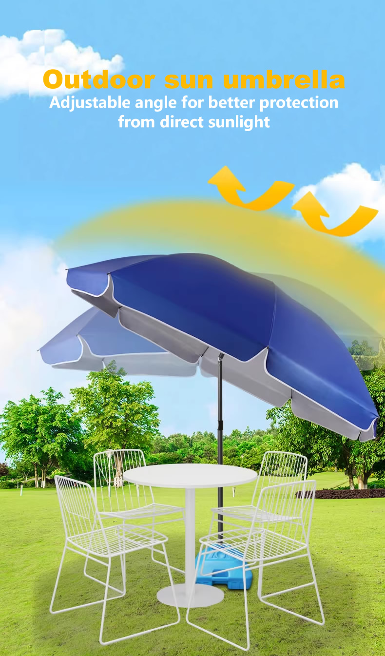 Rotating sunshade umbrella