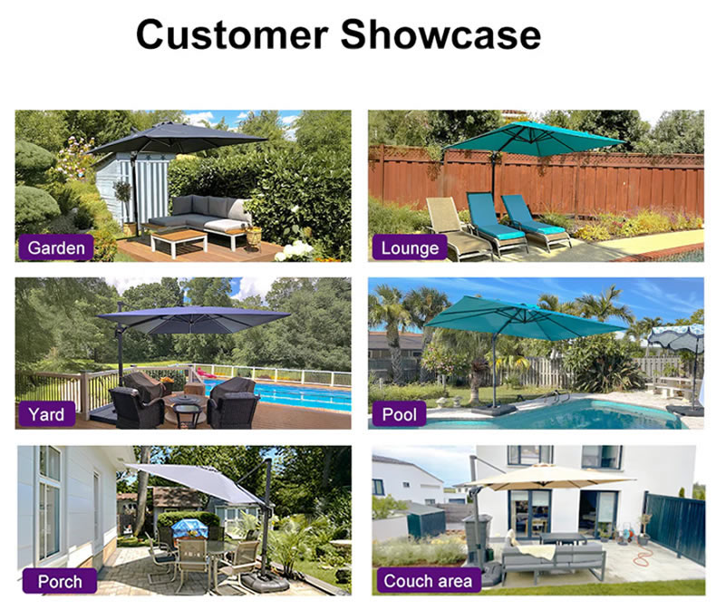 Outdoor sun umbrella