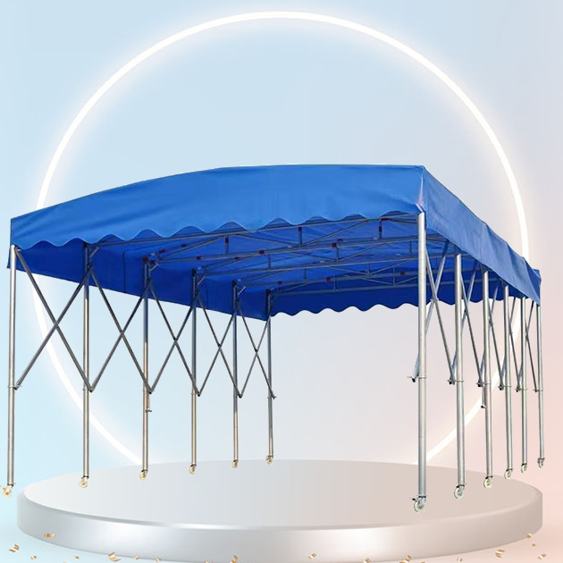 Retractable Mobile Push-Pull Tent 