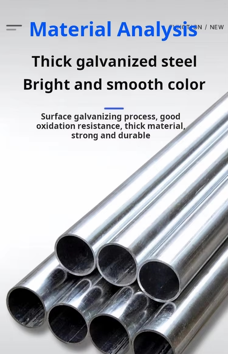 thickened and coarse galvanized steel pipe product