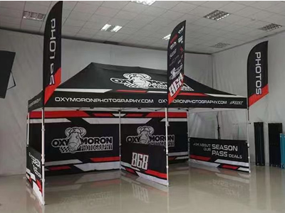 branded event tent