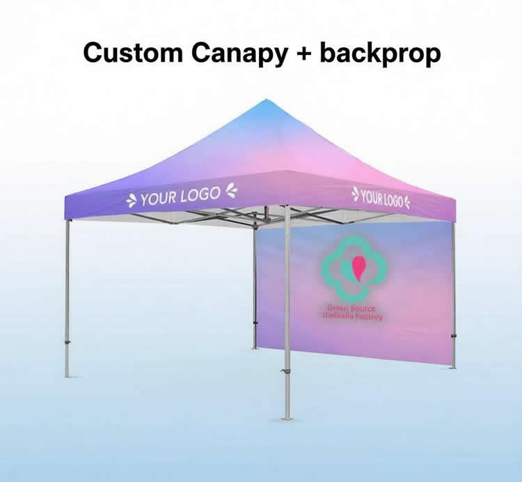 custom canopy tent