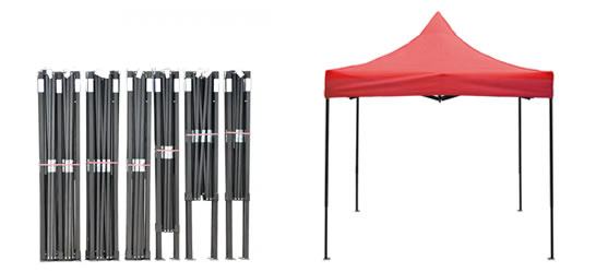 advertising tent frame