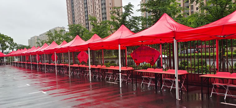 “advertising advertising tent