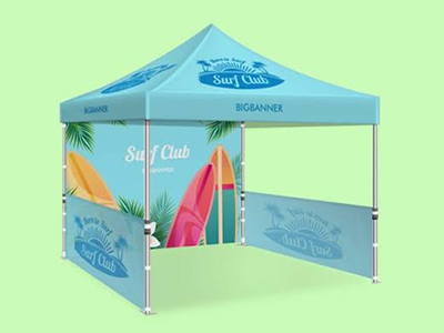 Printed 10x10 Advertising Tent