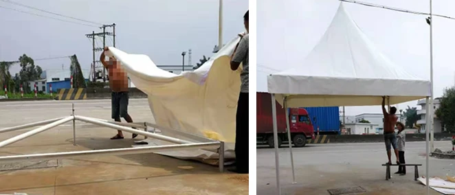 peak tent installation guide